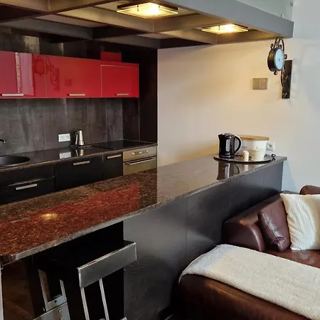 Modern 2-level Loft - Tymienieckiego, Center Apartment